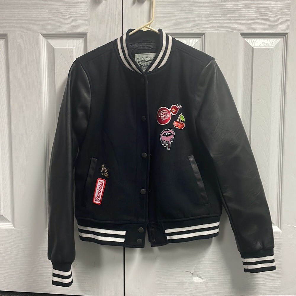 Levi Strauss varsity jacket - Feminist patches - Medium - NWOT
